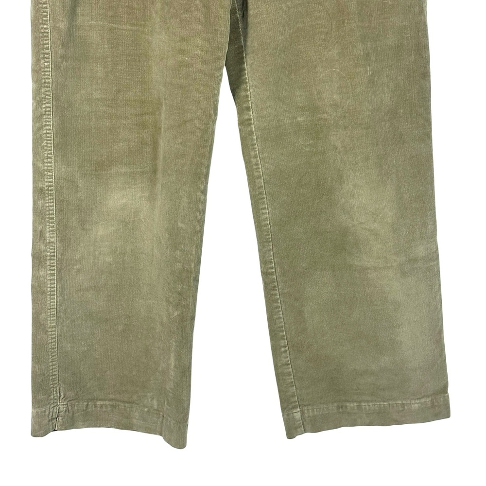 Horny Toad Tan Khaki Women’s Wide Leg Cropped Corduroy Pants Size 8 - Picture 5 of 15